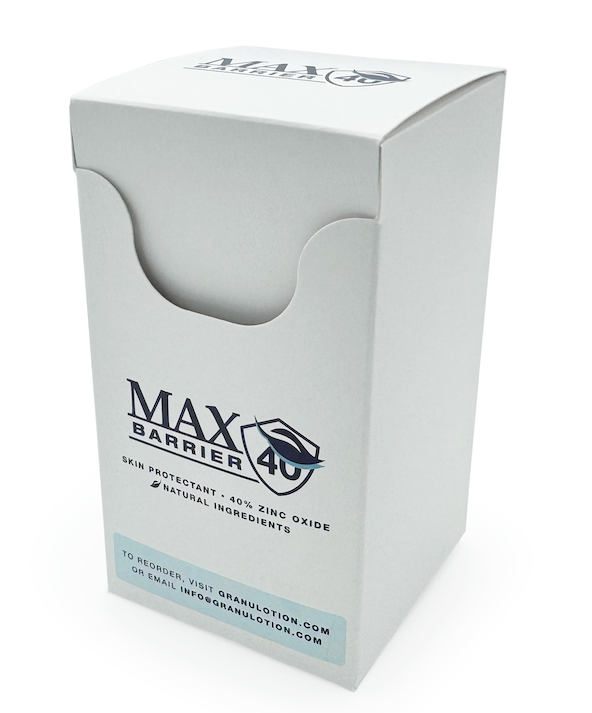 Max Barrier 40® - Skin Protectant - 25 Packet Box - Free US Shipping